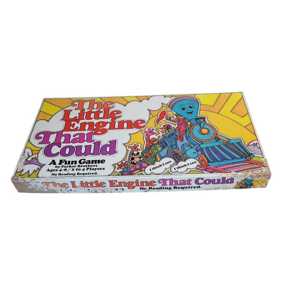 Parker Brothers The Little Engine That Could Game Kids Vintage 1977 Complete